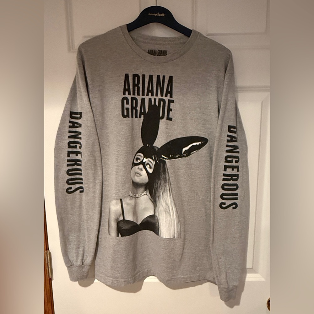 Ariana Grande Gray Dangerous Woman Sweatshirt